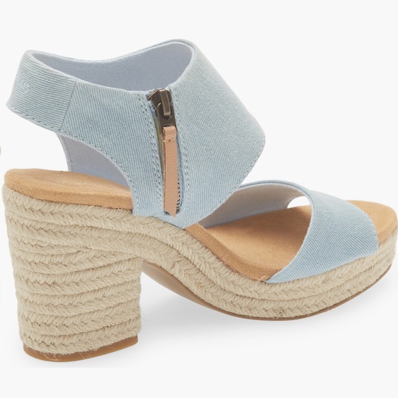 TOMS Heels 🩵 - Picture 3 of 8